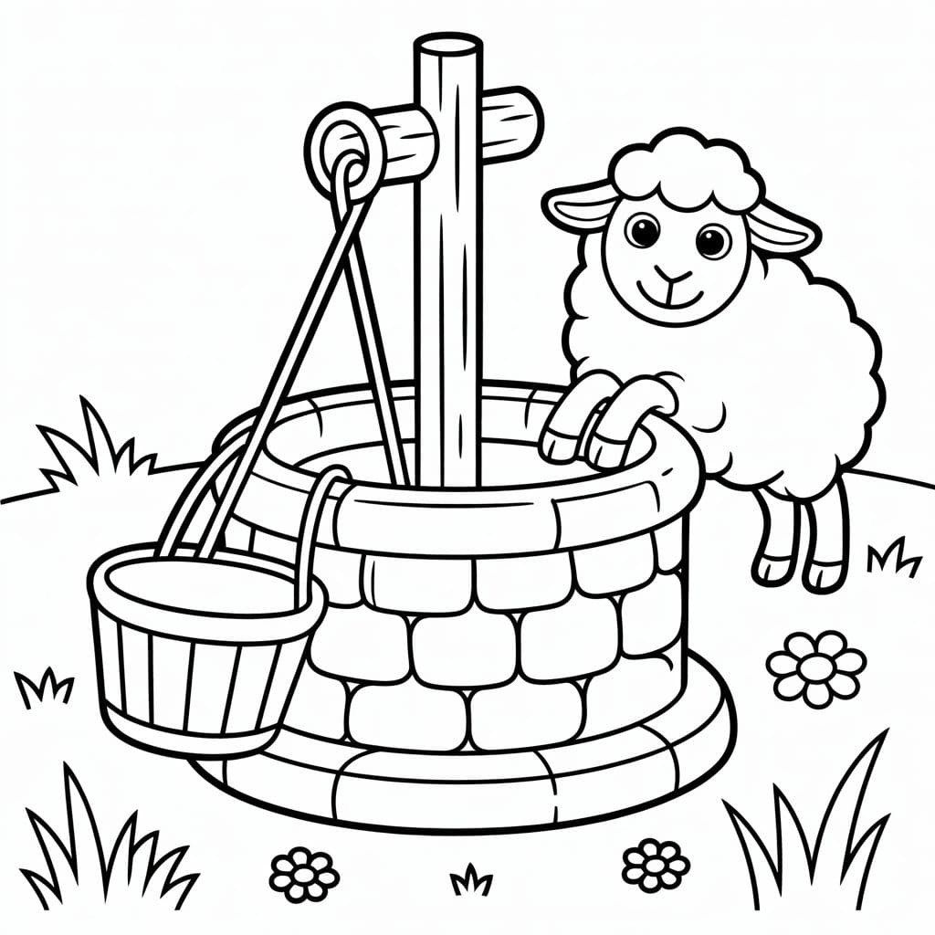 Sumur dan Domba Kecil