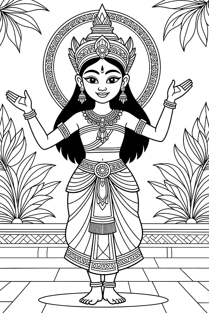 Tari Bali dapat dicetak