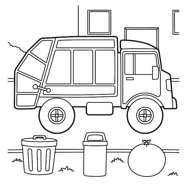 Truk Sampah Gambar Gratis