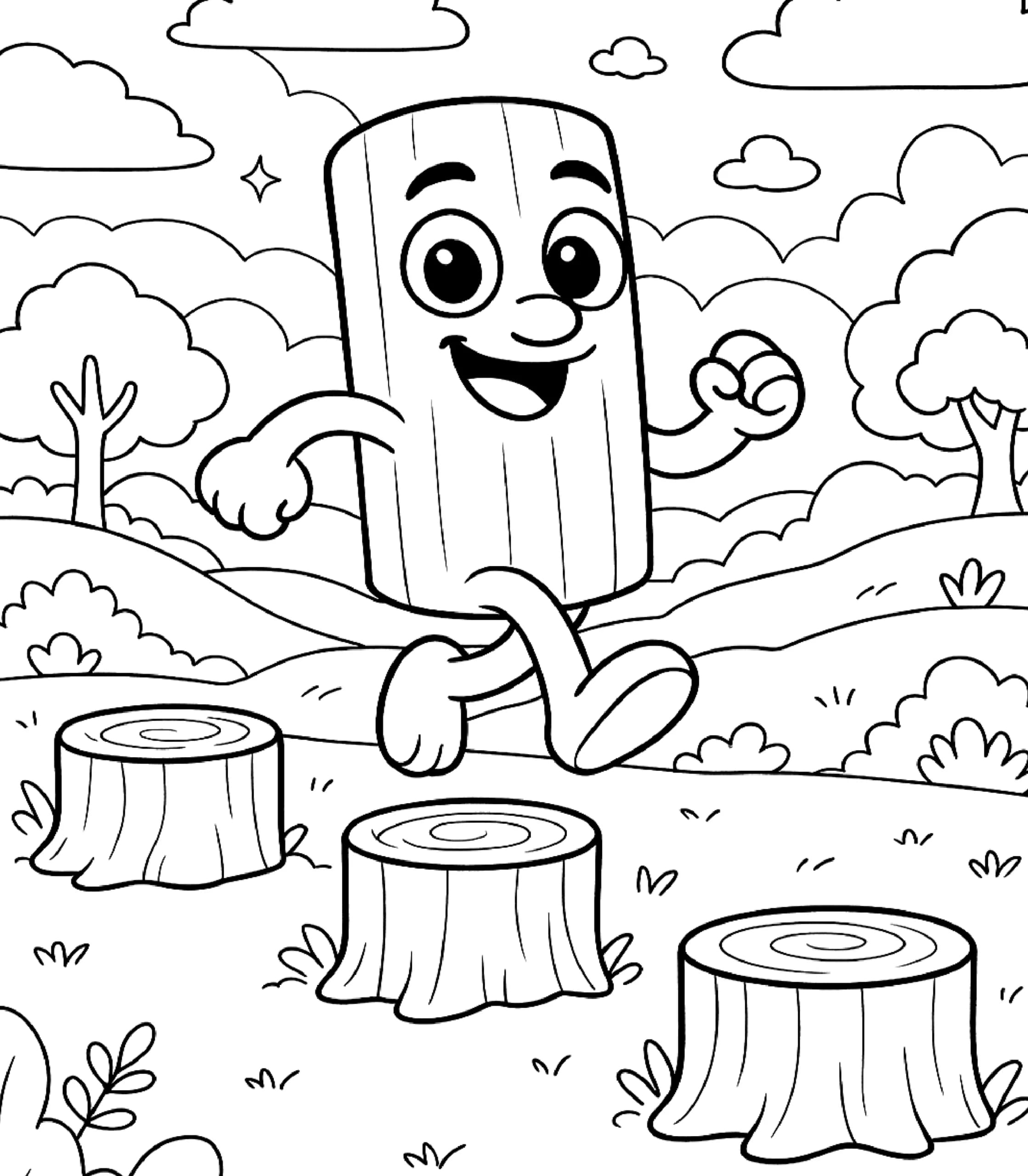 Tung Tung Tung Sahur berlari