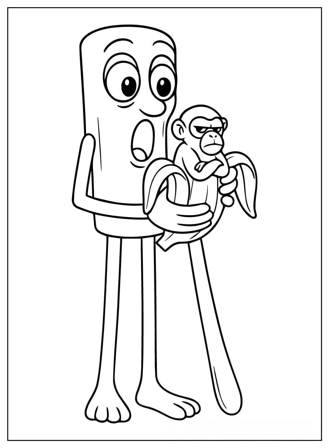 Tung Tung Tung Sahur dengan Makakini Bananini