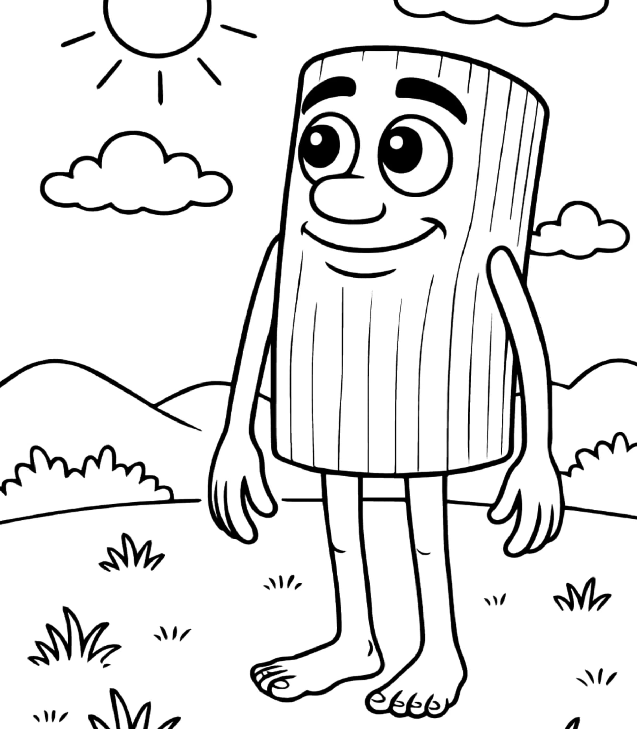 Tung Tung Tung Sahur menengadah