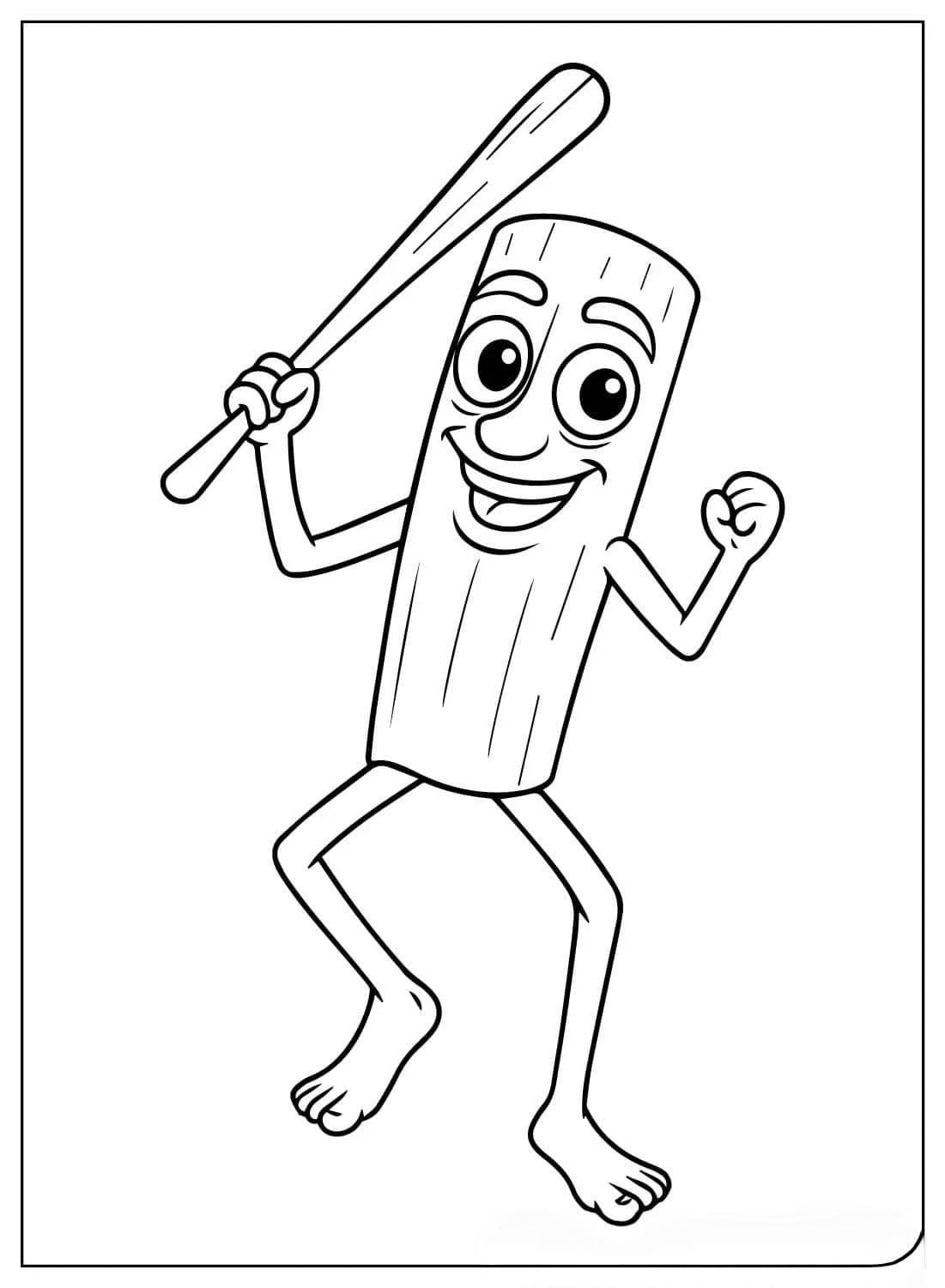 Tung Tung Tung Sahur yang dapat dicetak