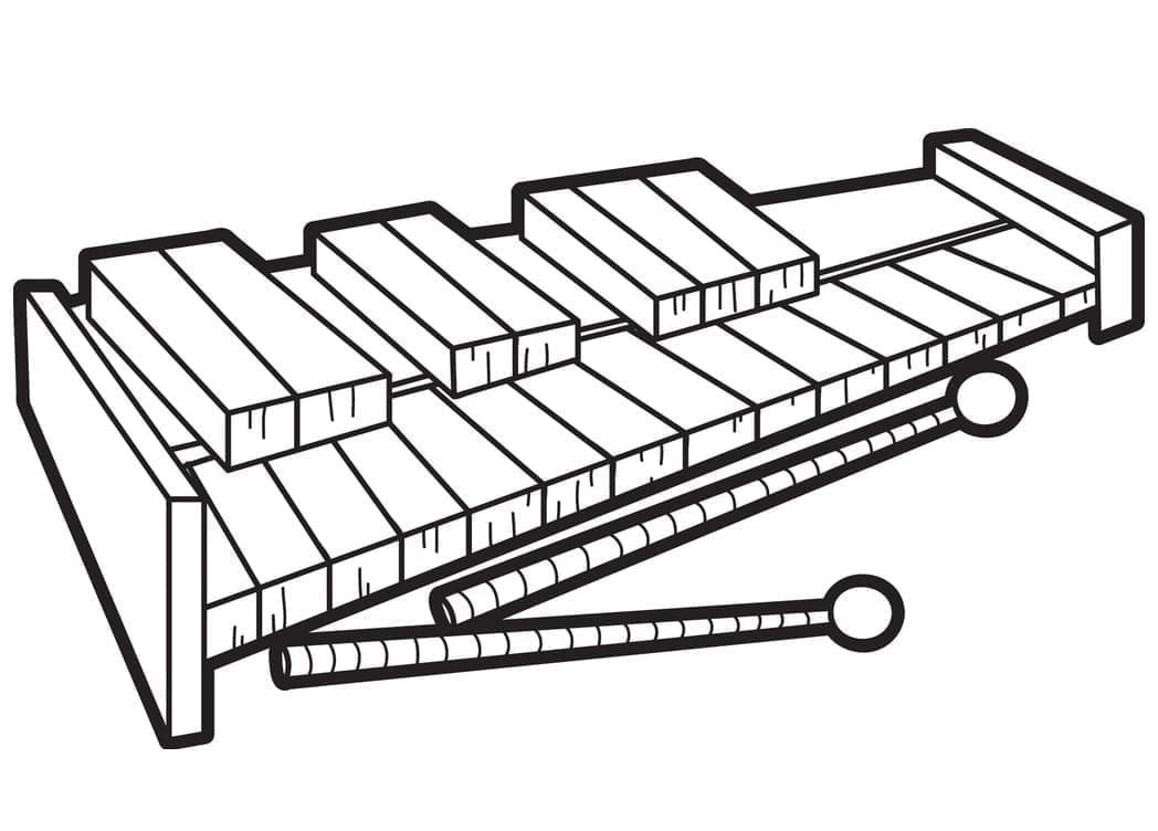 Xilofon yang Dapat Dicetak Gratis