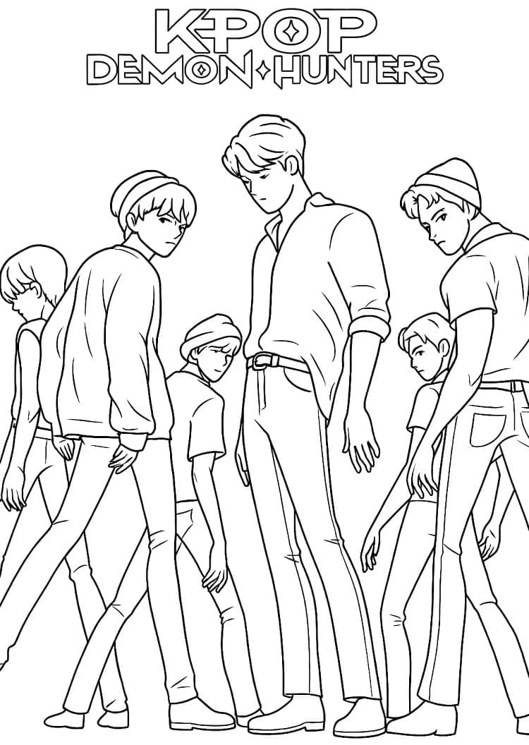 Anak laki-laki dari Kpop Demon Hunters