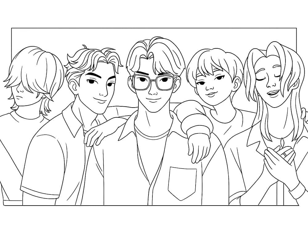 Anak laki-laki Kpop Demon Hunters