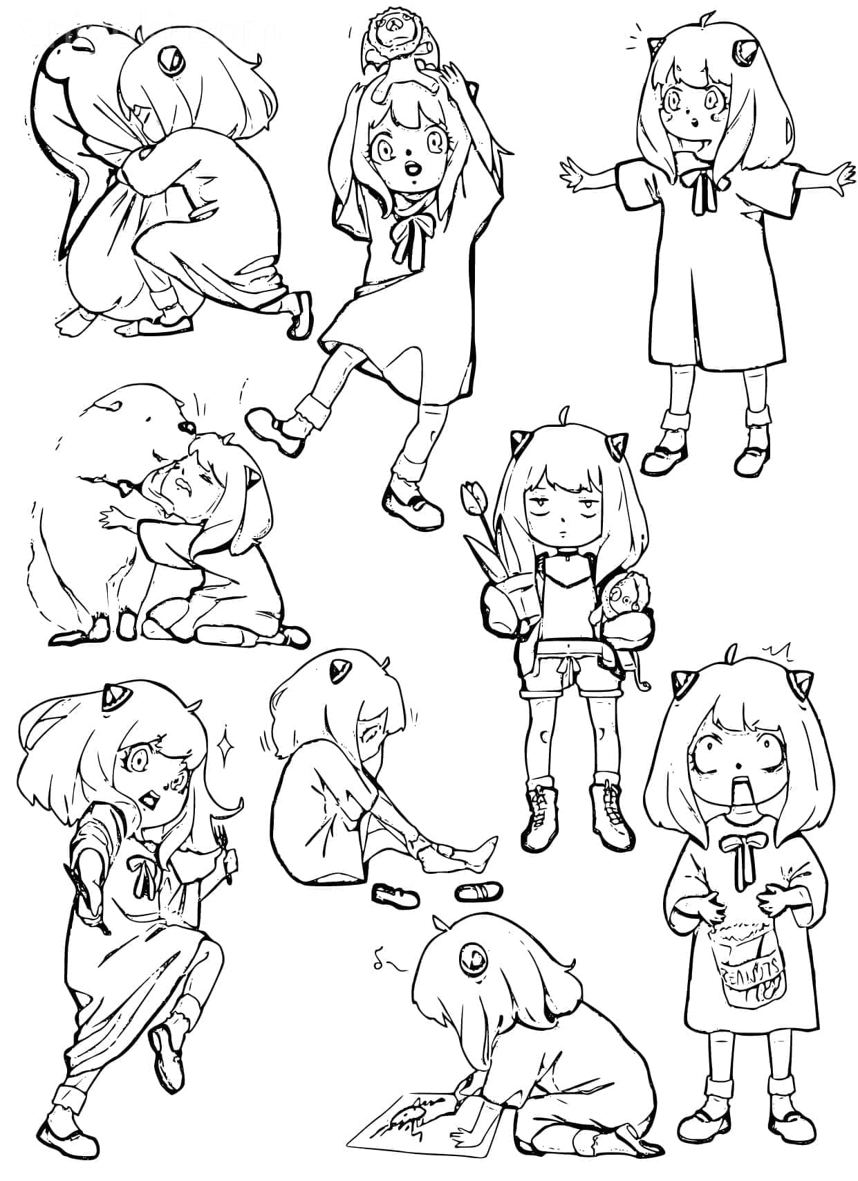 Anya Forger Dapat Dicetak