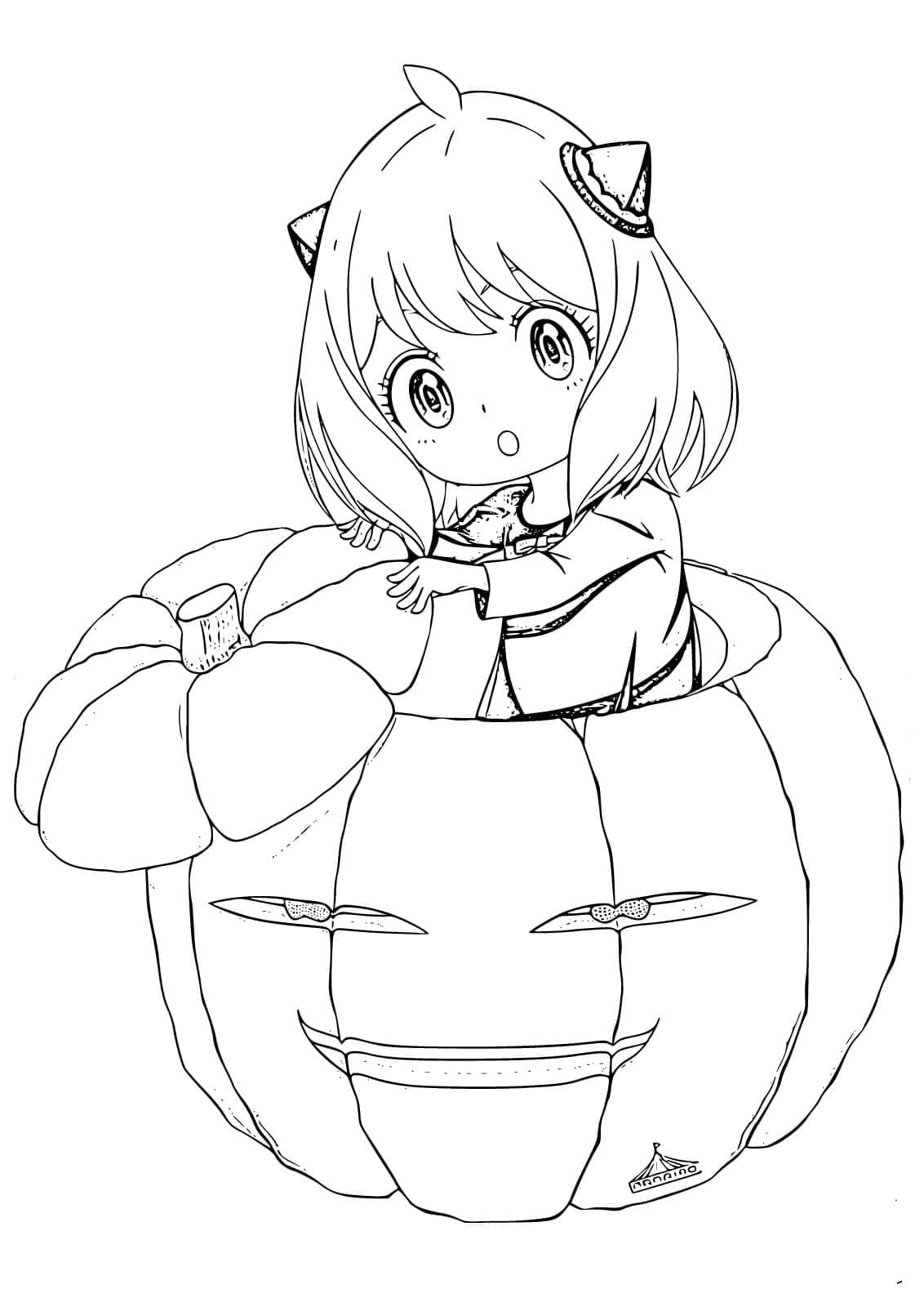 Anya Forger yang menggemaskan