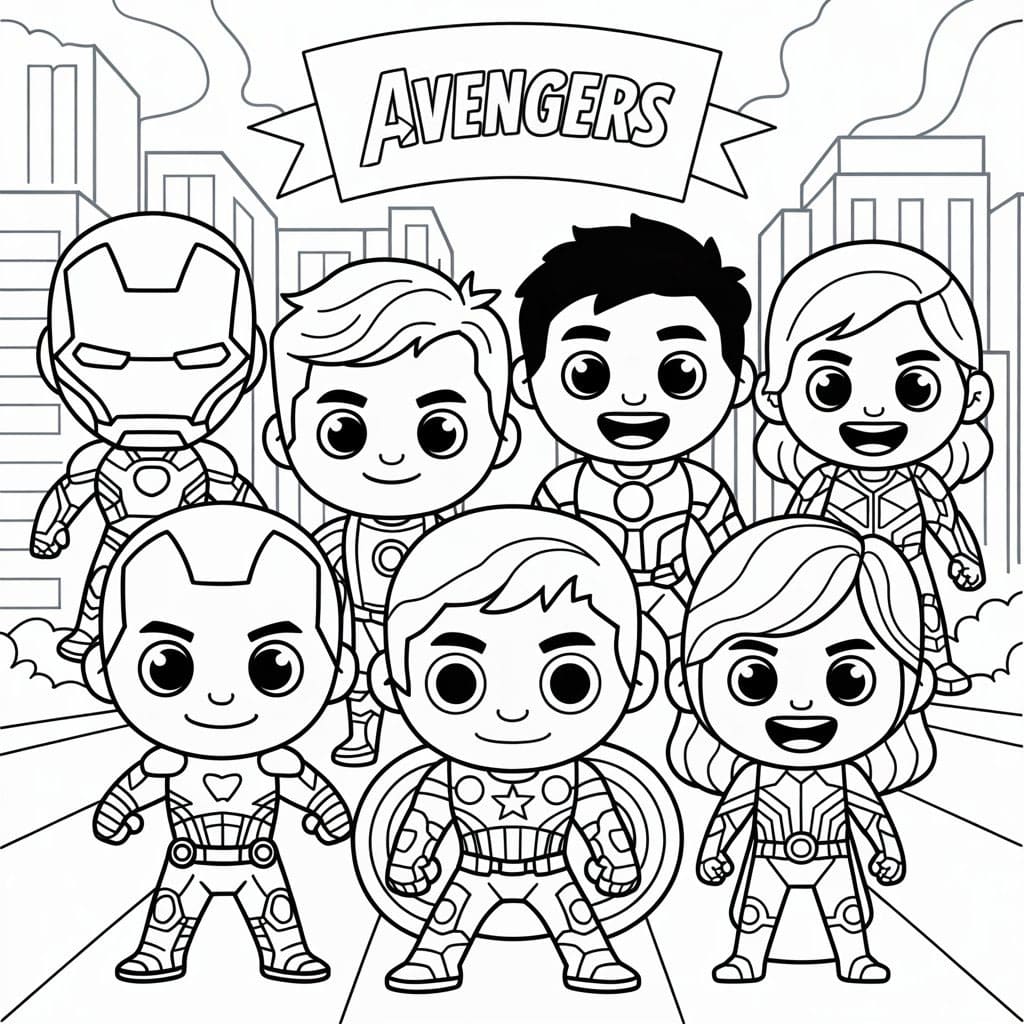 Avengers chibi