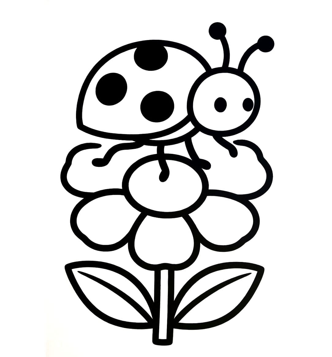 Bunga dan Kumbang Kecil