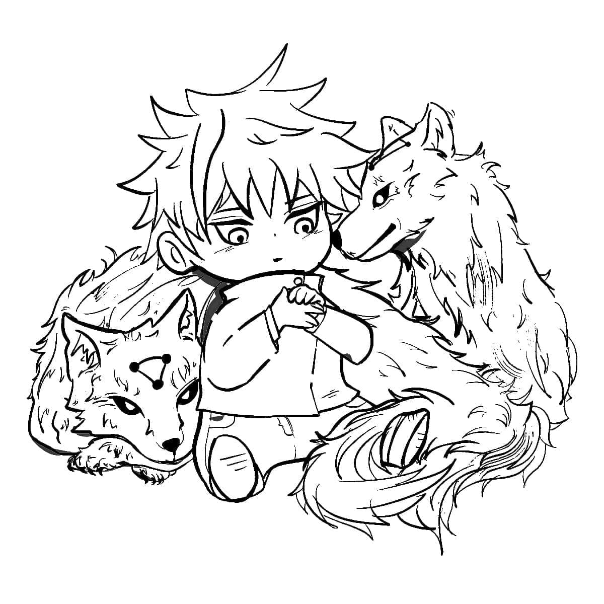 Chibi Fushiguro Megumi