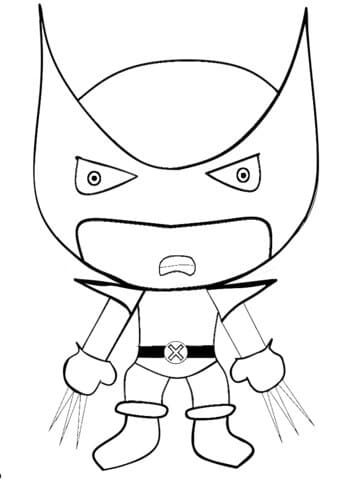 Chibi Wolverine gratis