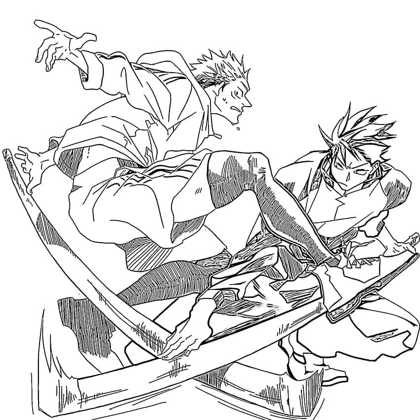 Dapat Dicetak Gratis Jujutsu Kaisen