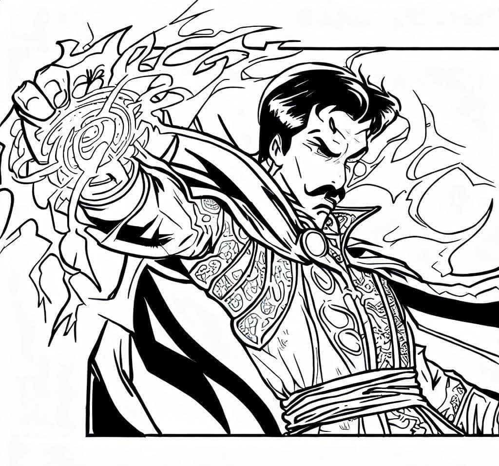 Doctor Strange dengan sihir