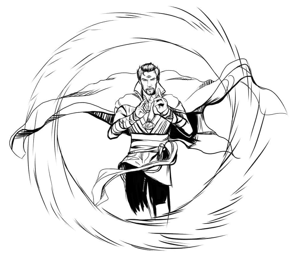 Doctor Strange Membuka Portal