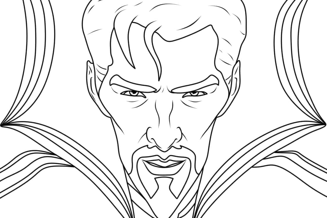 Doctor Strange Wajah