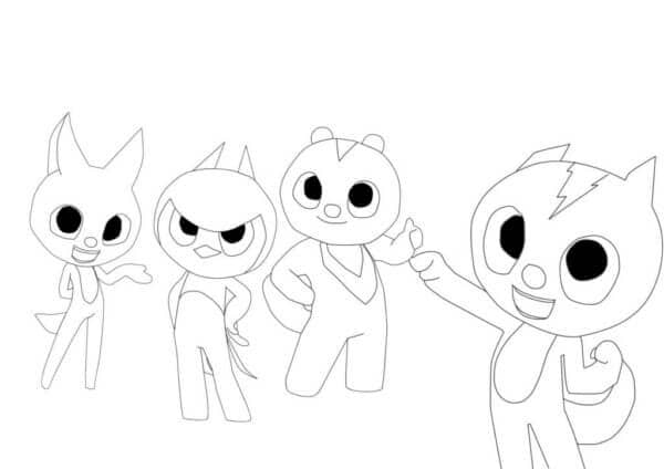 Empat Miniforce yang Menggemaskan