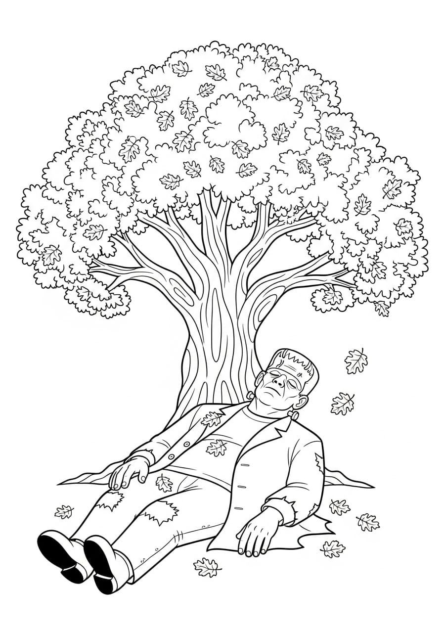 Frankenstein Beristirahat