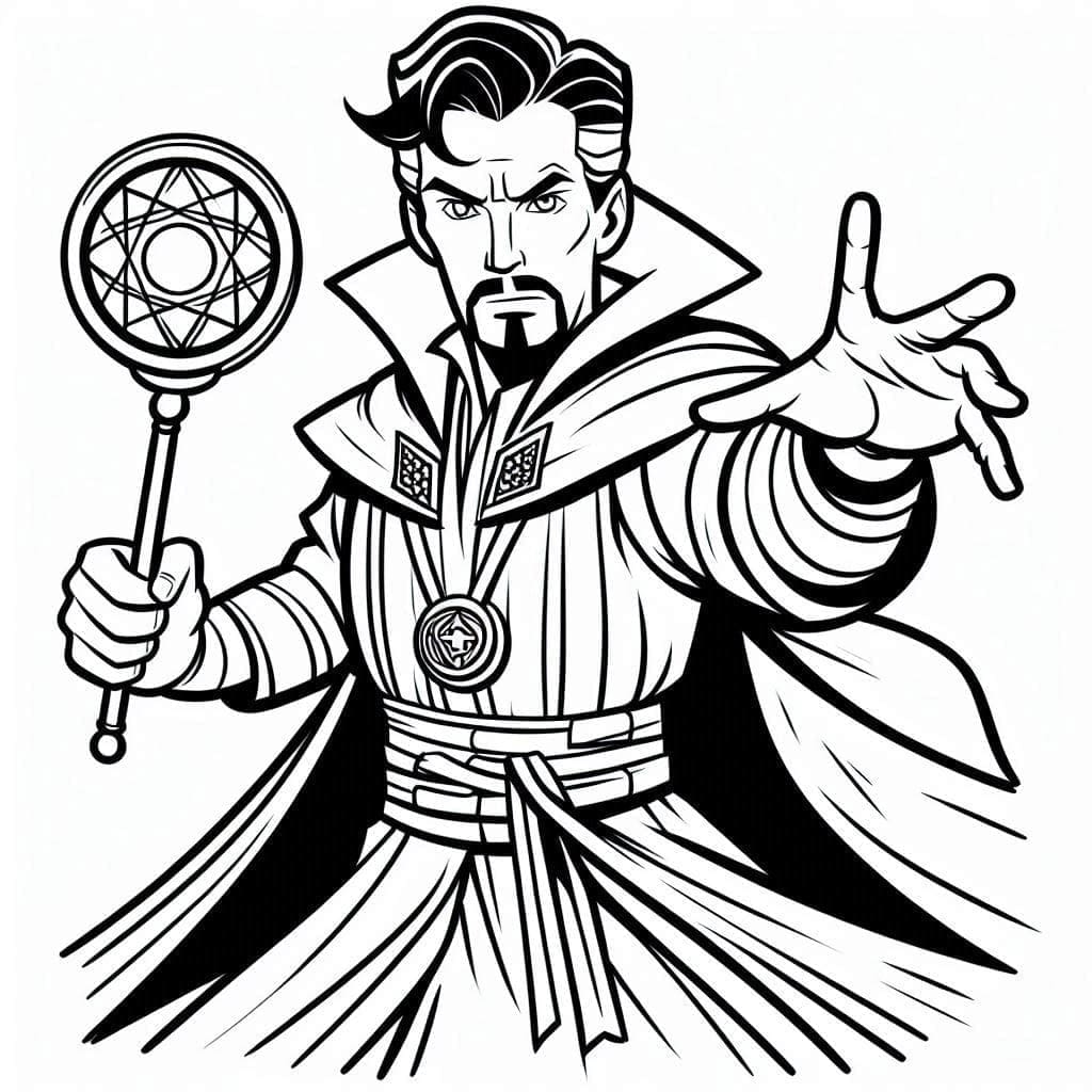 Gambar Doctor Strange dari Marvel