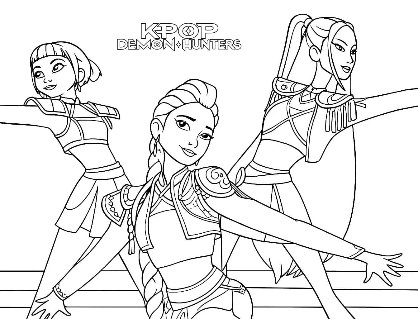 Gambar Kpop Demon Hunters