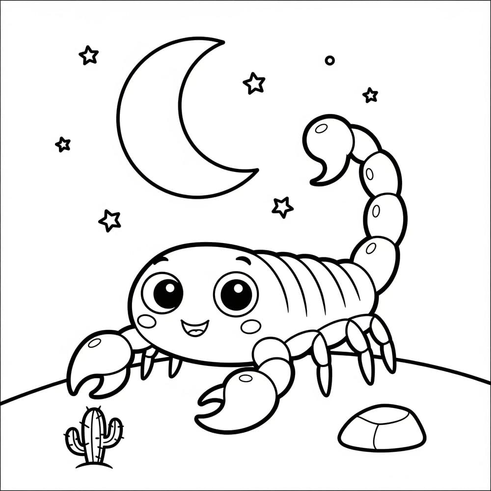 Kalajengking dan Bulan