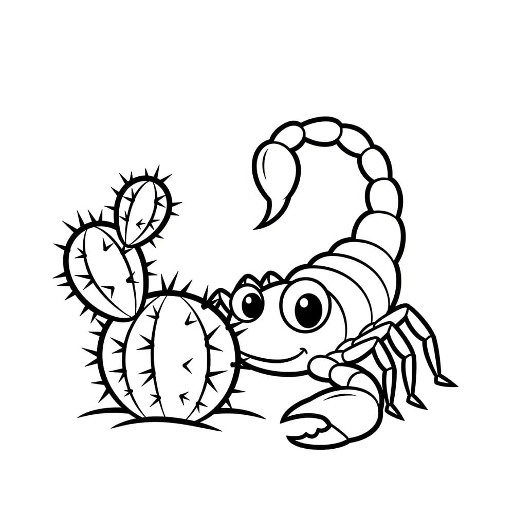 Kalajengking dan Kaktus