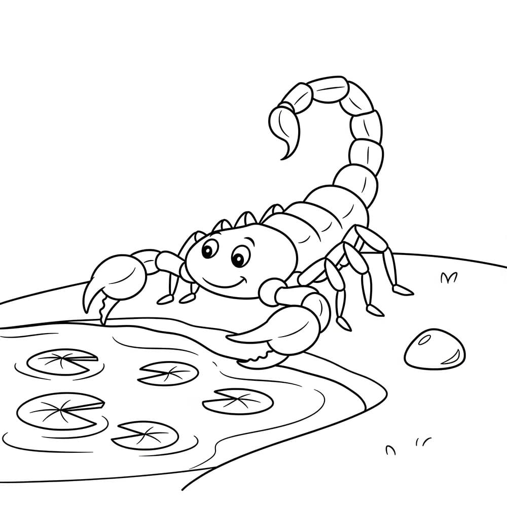 Kalajengking dan Kolam