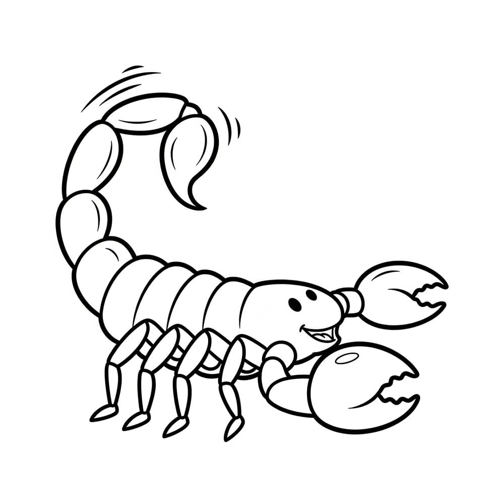 Kalajengking menggetarkan ekornya