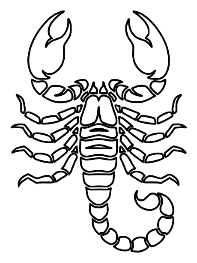 Kalajengking untuk dicetak