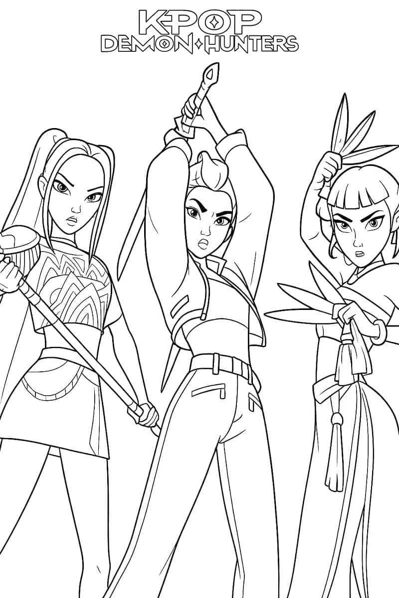 Kpop Demon Hunters yang Dapat Dicetak