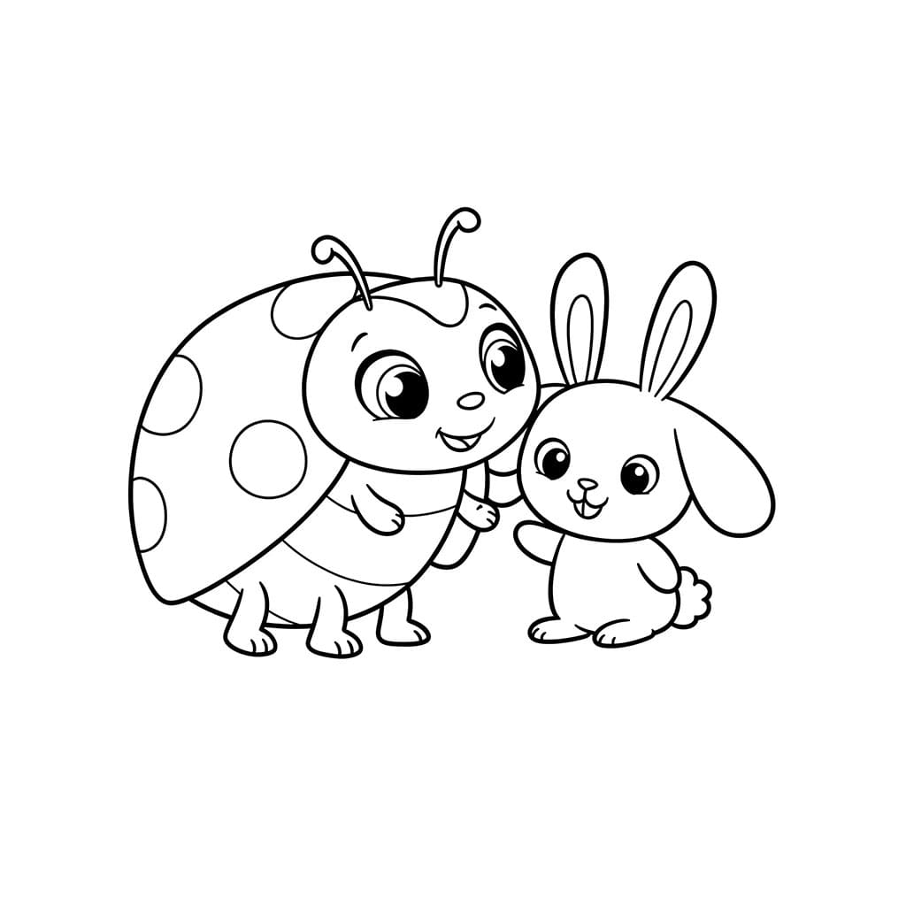 Kumbang Kecil dan kelinci