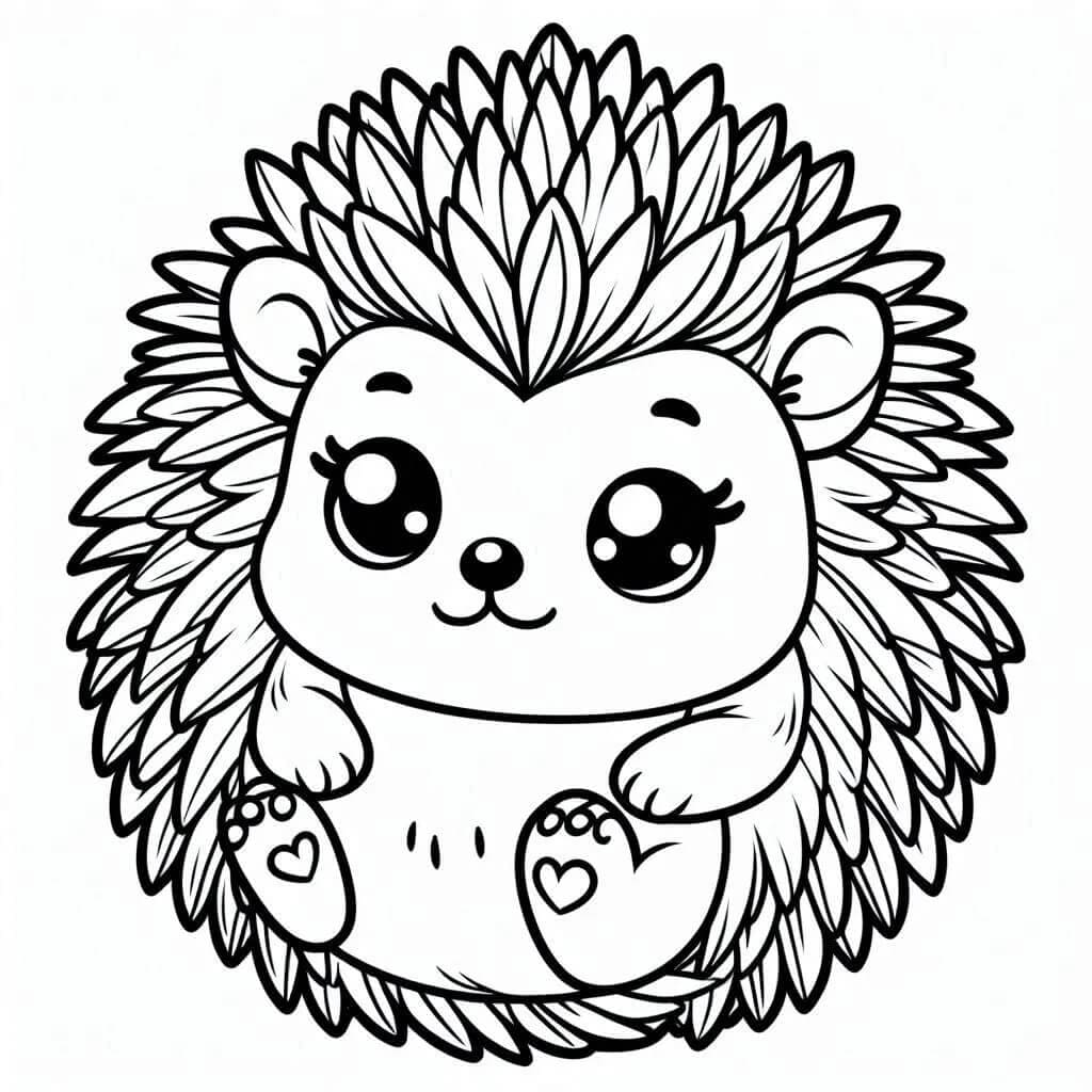 Landak yang Sangat Lucu