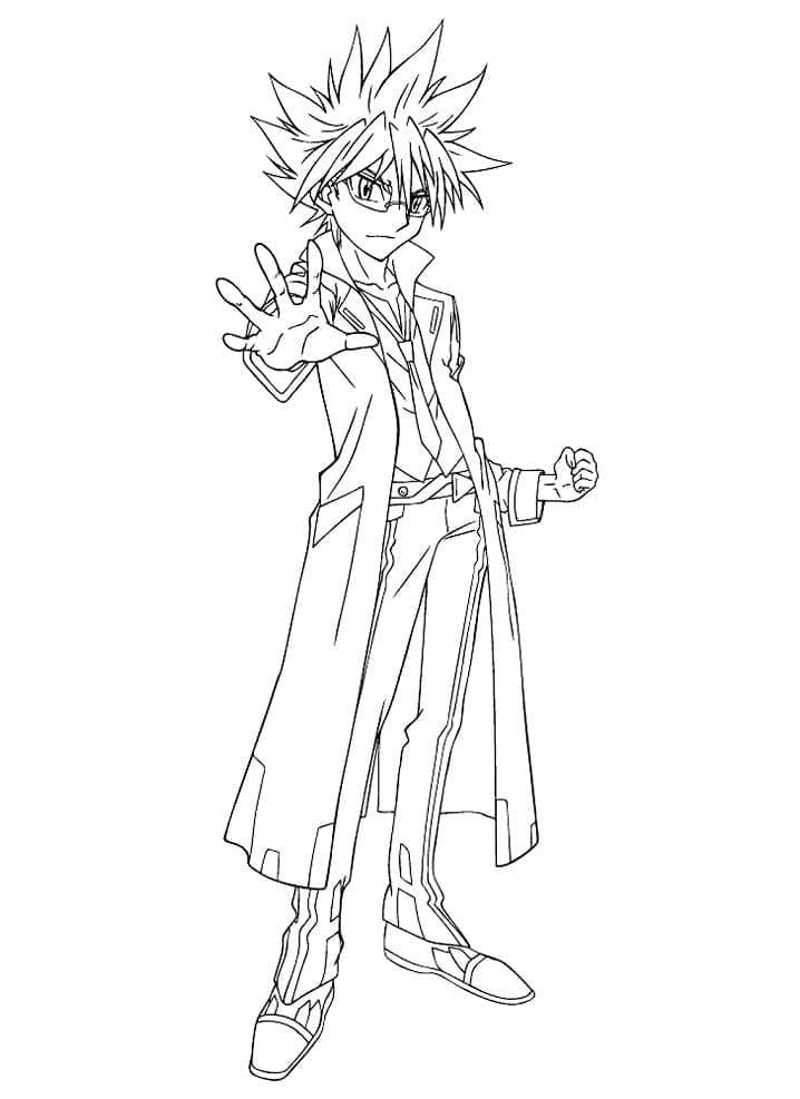 Layang-layang Unabara dari Beyblade