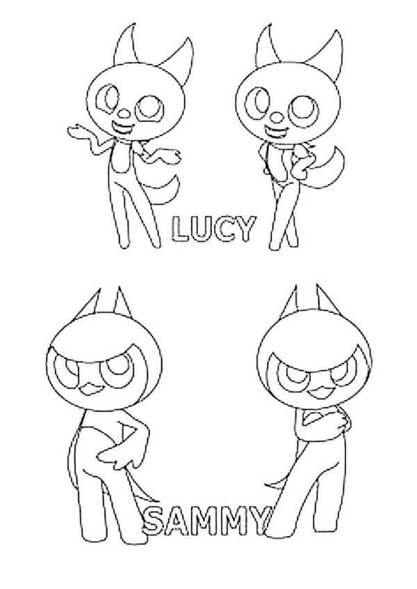 Lucy yang Menawan dan Sammy yang Mengancam