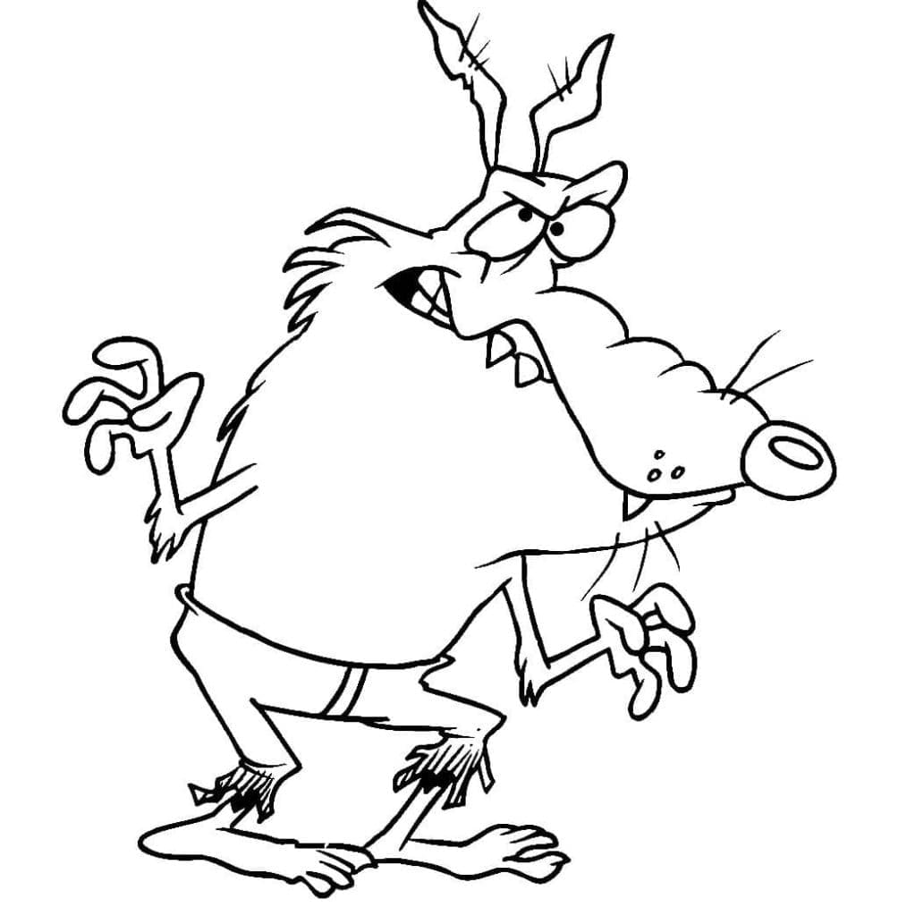 Manusia Serigala Lucu