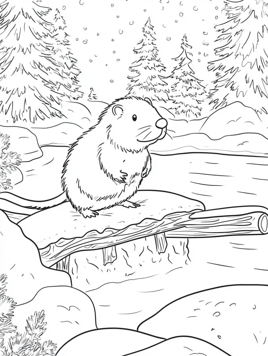 Menggambar Berang-berang