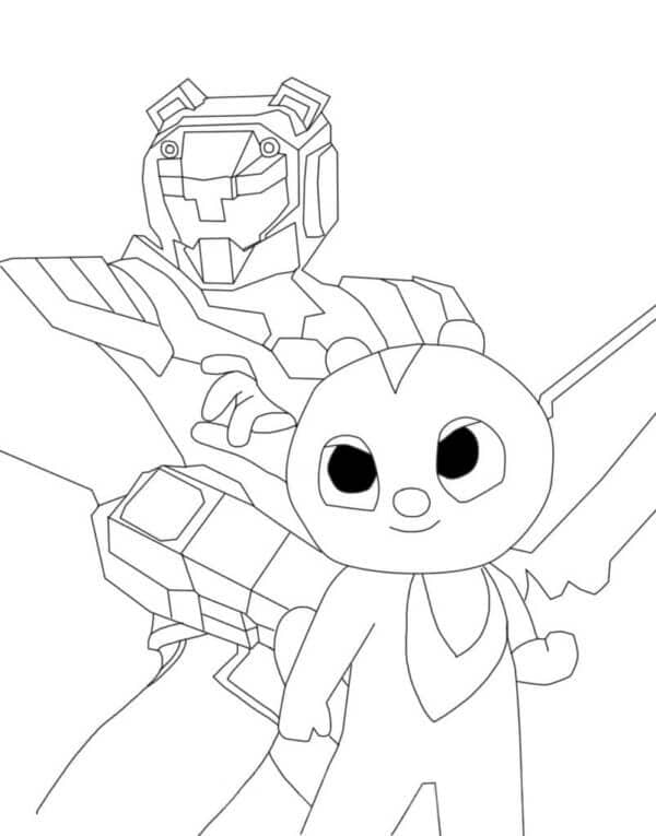 Miniforce Max Dengan Bulu Halusnya