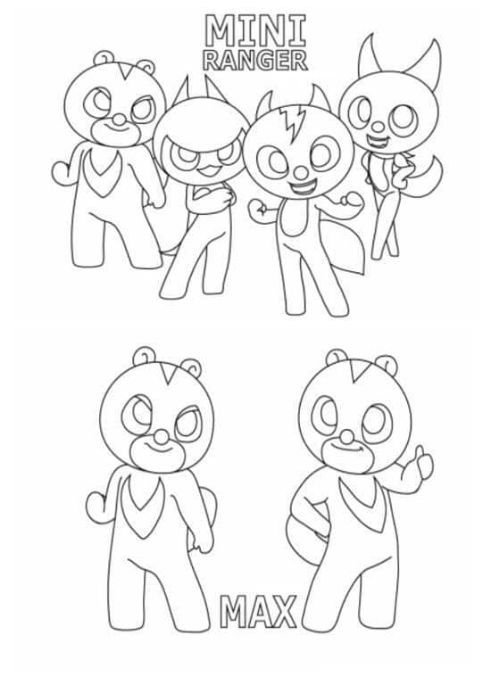 Miniforce Menggemaskan dan Lucu