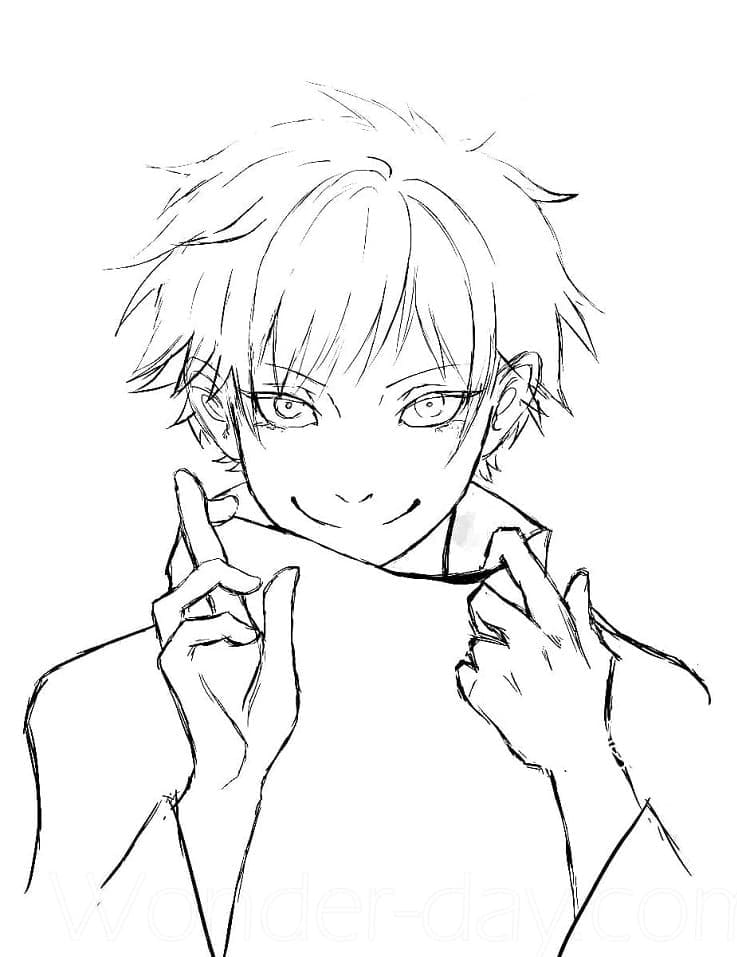 Satoru Gojo Gambar gratis