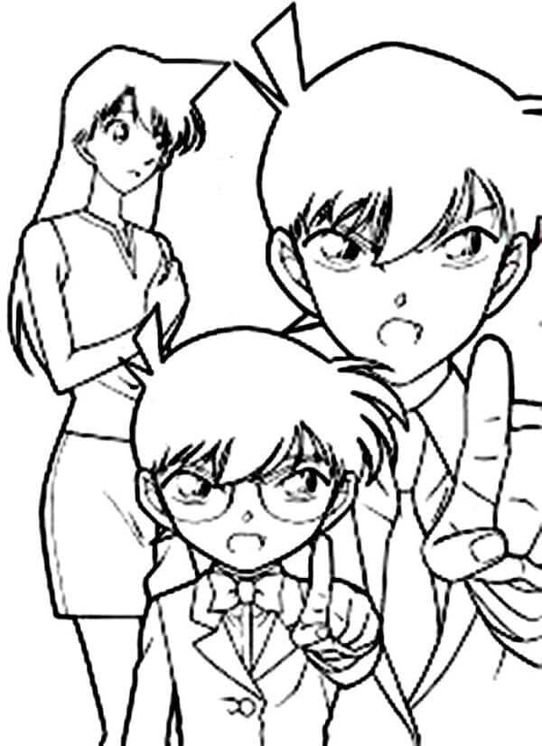 Shinichi, Conan dan Ran