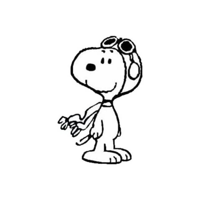 Snoopy di Helm Pilot