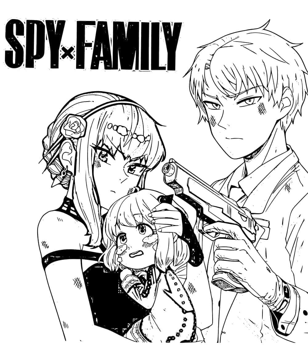 Spy x Family untuk Dicetak