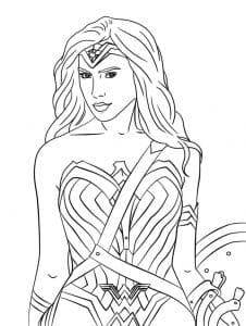 Wajah Wonder Woman