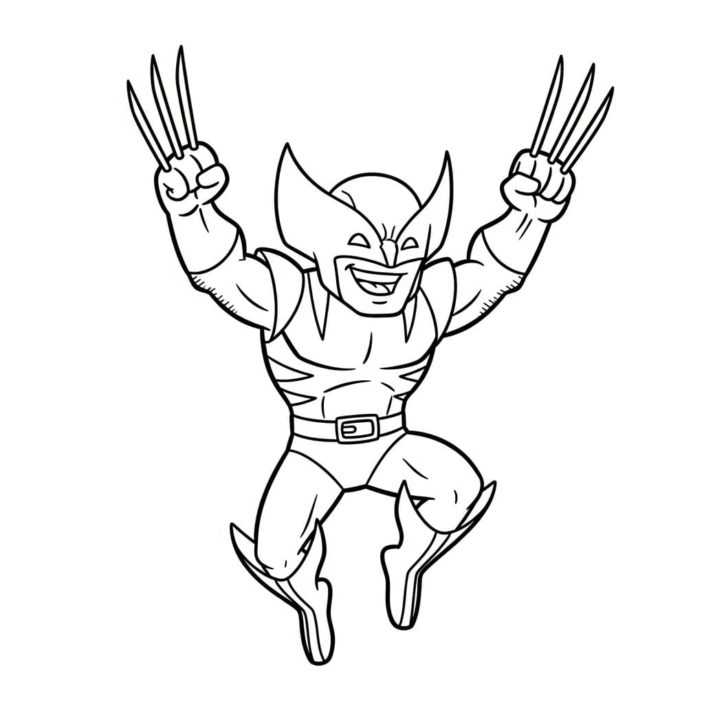 Wolverine Melompat