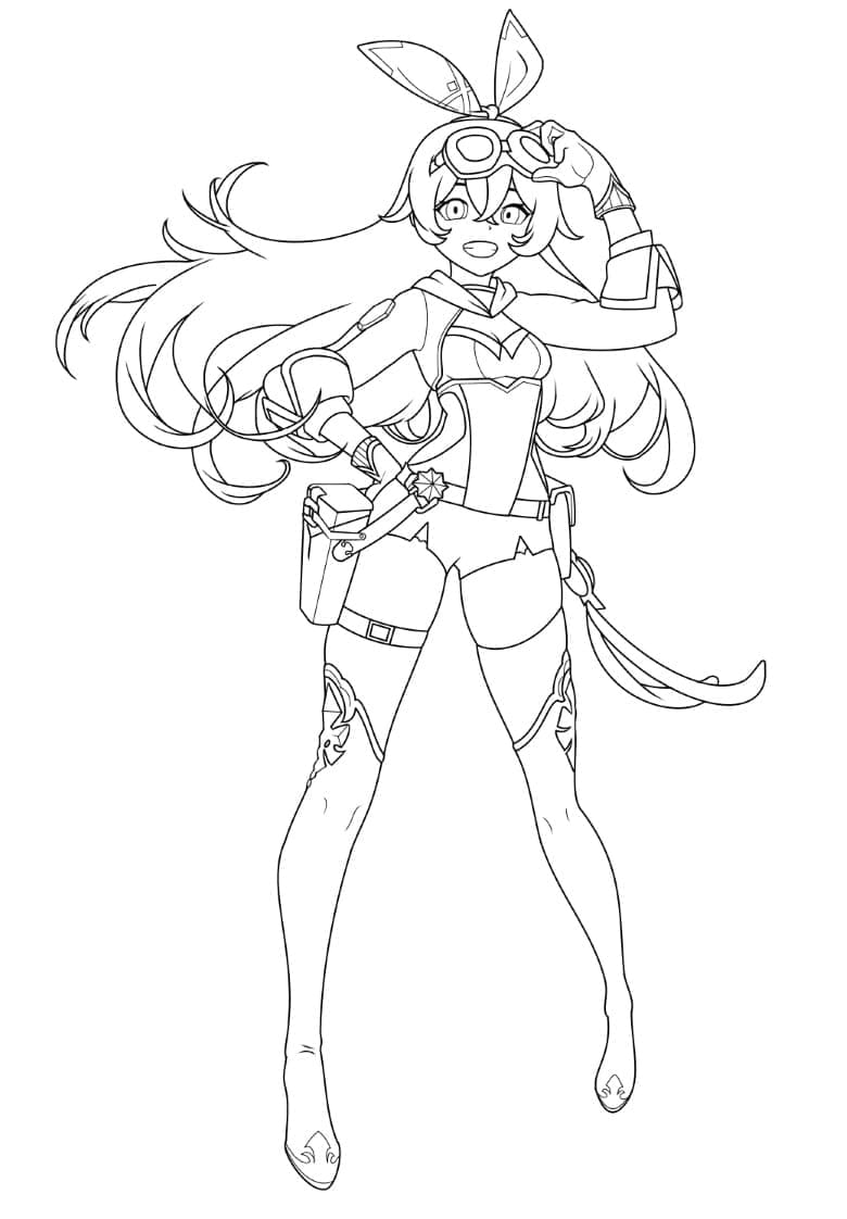 Amber dari Genshin Impact