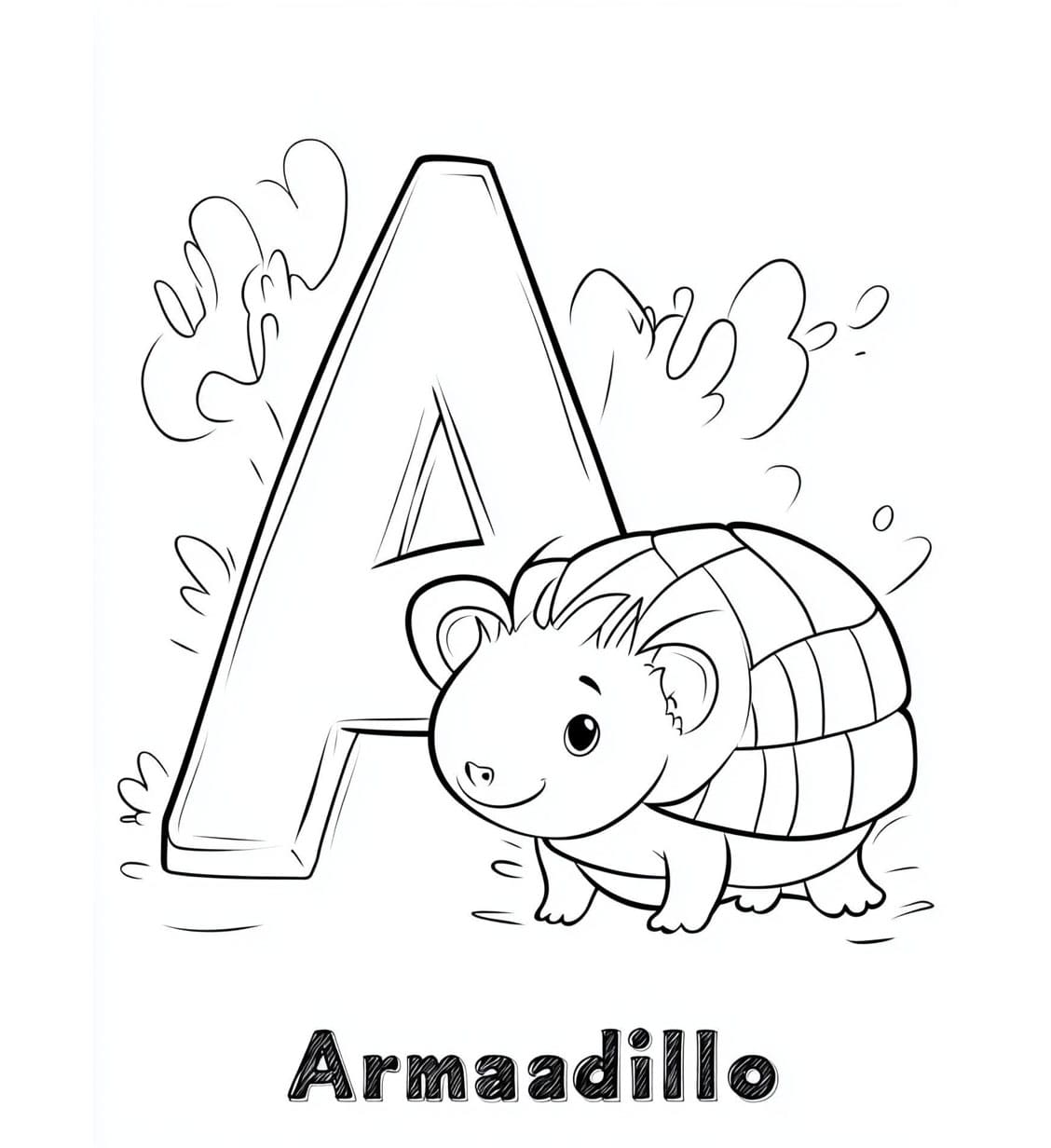 Armadillo Huruf A