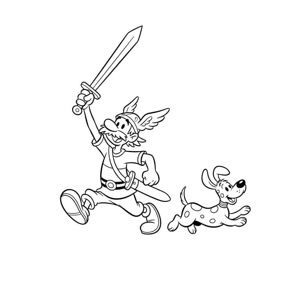 Asterix dan Anjing Ceria