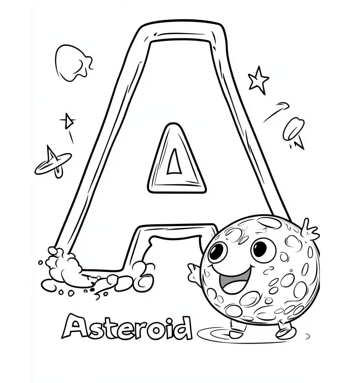 Asteroid huruf A