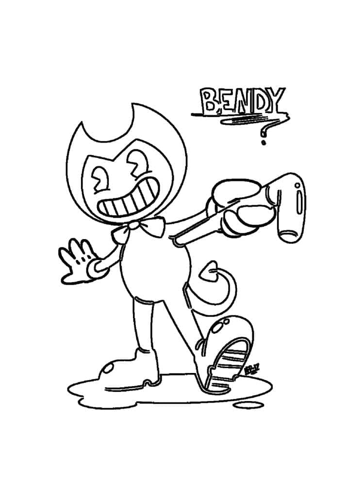 Bendy yang lucu