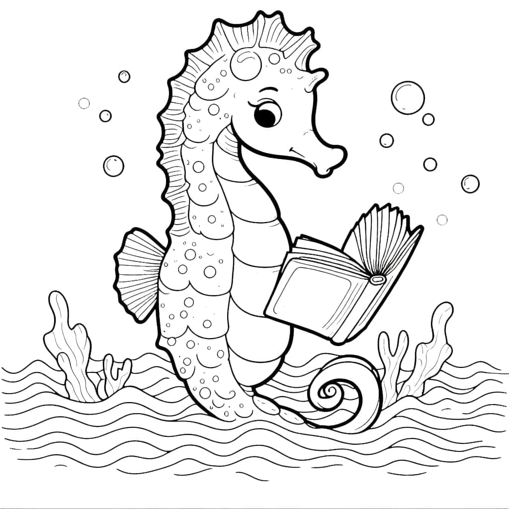 Buku bacaan kuda laut